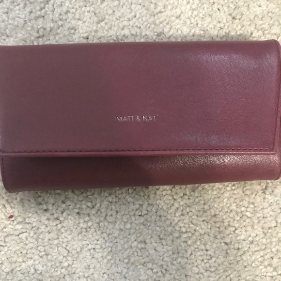 Matt & Nat Wallet in Henna - Picture 1 of 4